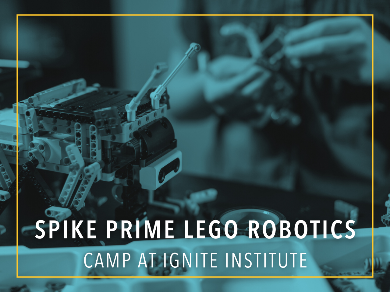 LEGO robotics creation and supplies
