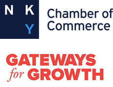 Northern Kentucky Chamber of Commerce logo and Gateways Growth logo