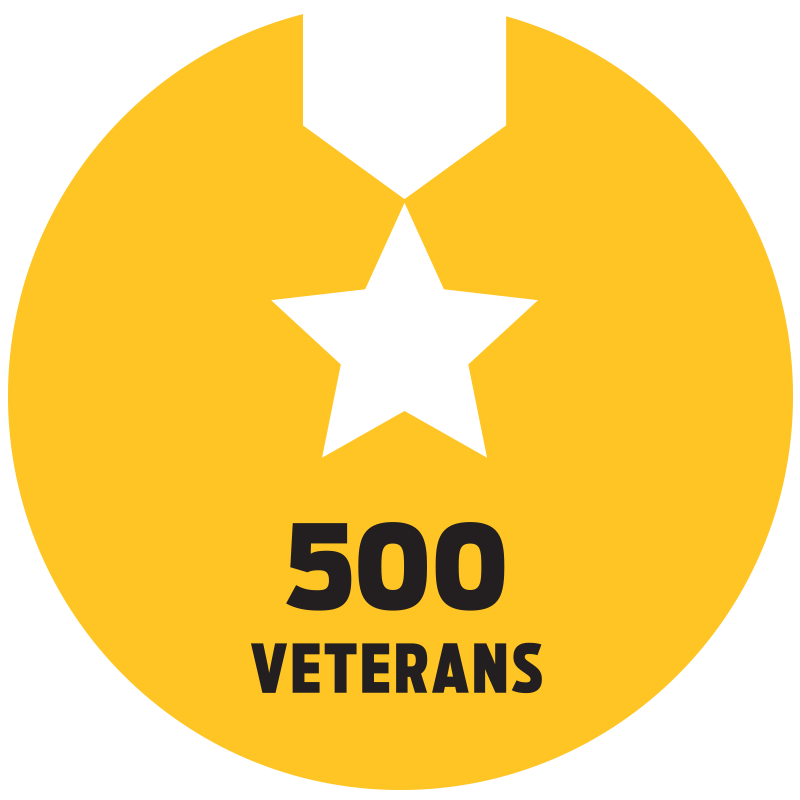 500 veterans icon