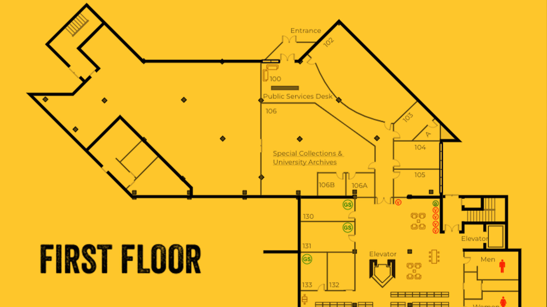 First Floor Map