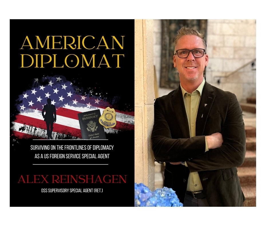 Alex Reinshagen and his book "American Diplomat"