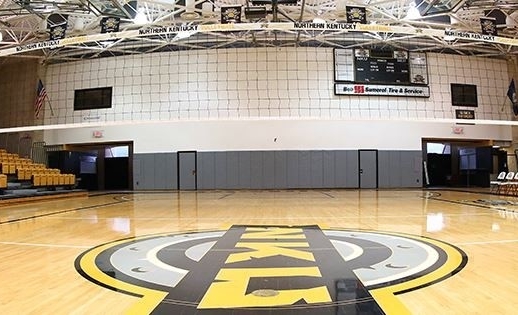 NKU volleyball court