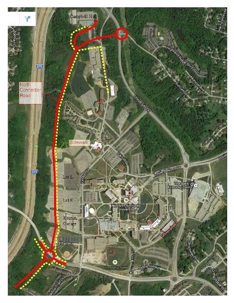 North Connector Road Map