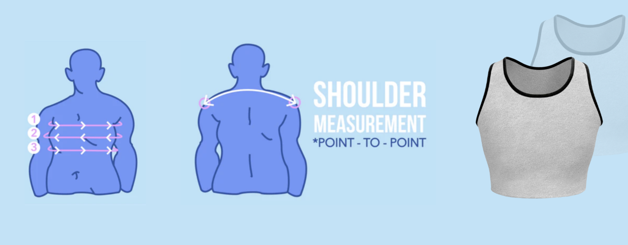 Shoulder Measurement Point to Point