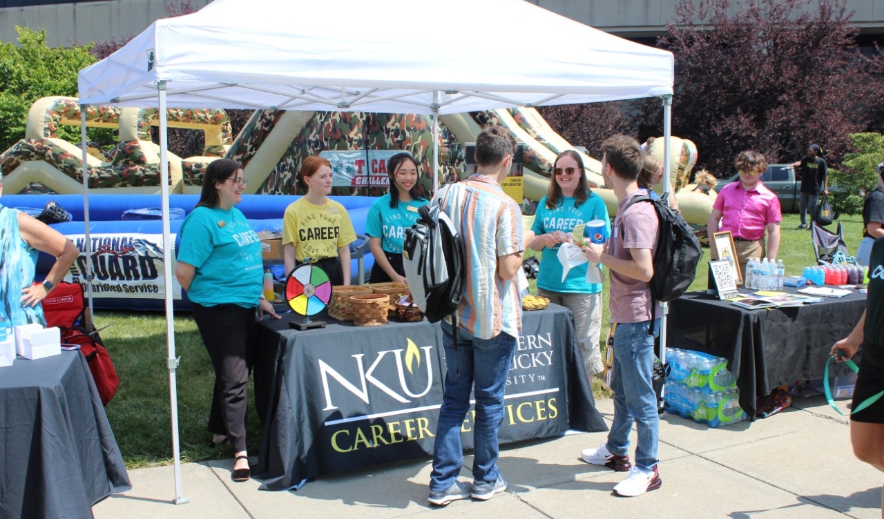 Career Services student staff.