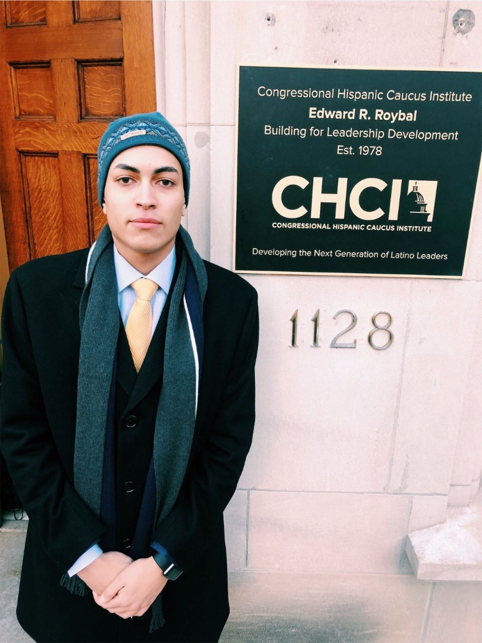 Student Jose at CHCI Internship