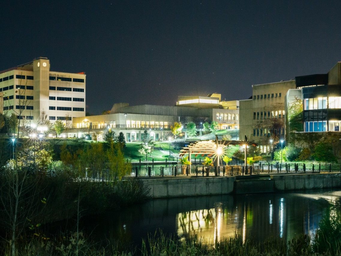 NKU at night