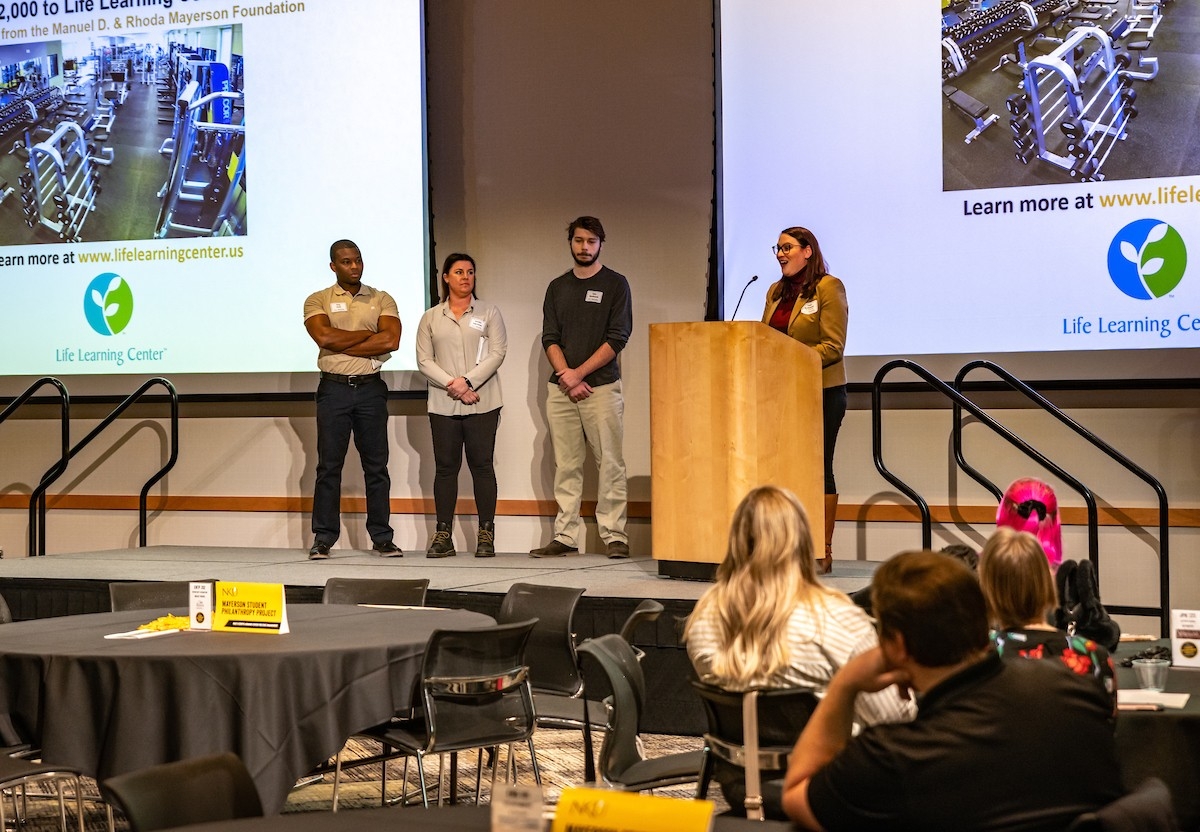 KIN 498 Awards Life Learning Center at Mayerson Celebration