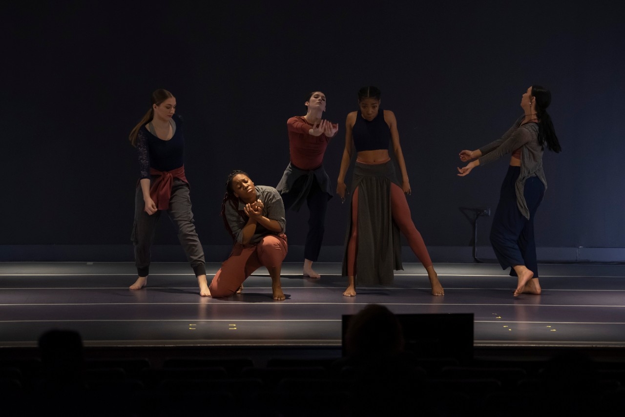 Dance presentation at Union terminal.