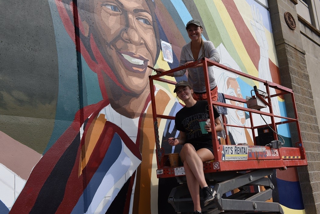 Newport Murals July 2020 Progress