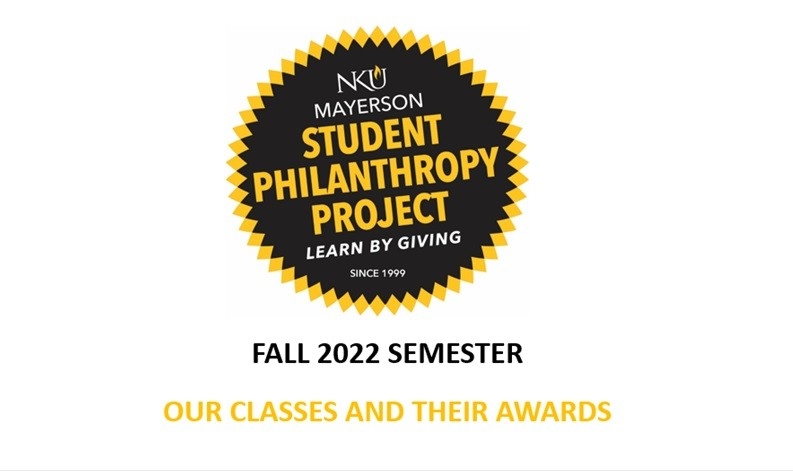 Fall 2022 Mayerson Student Philanthropy Details