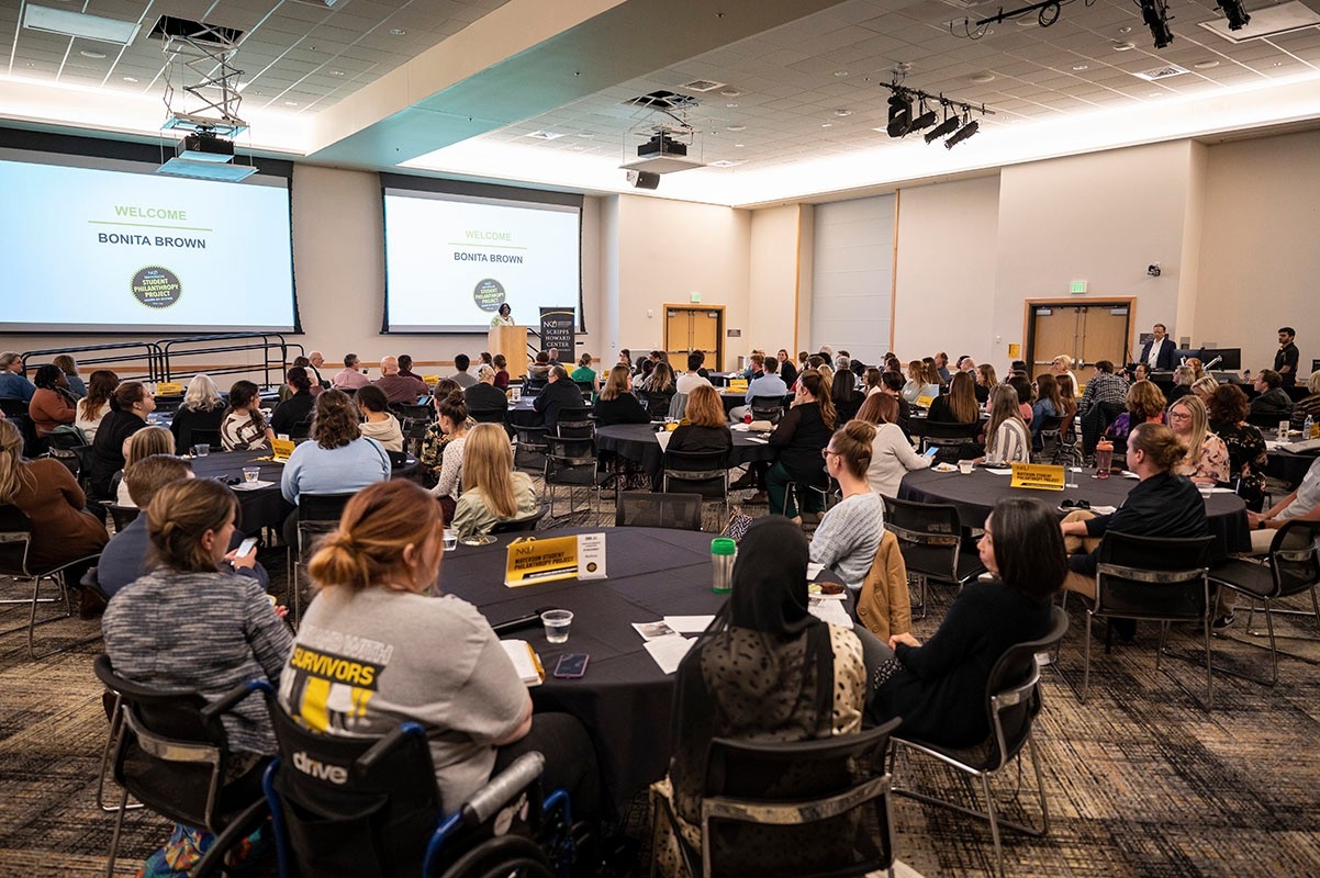 Large audience at the MSPP ceremony.