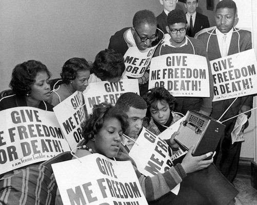 We Shall Overcome photo from AP