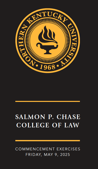 Download Chase College of Law commencement booklet