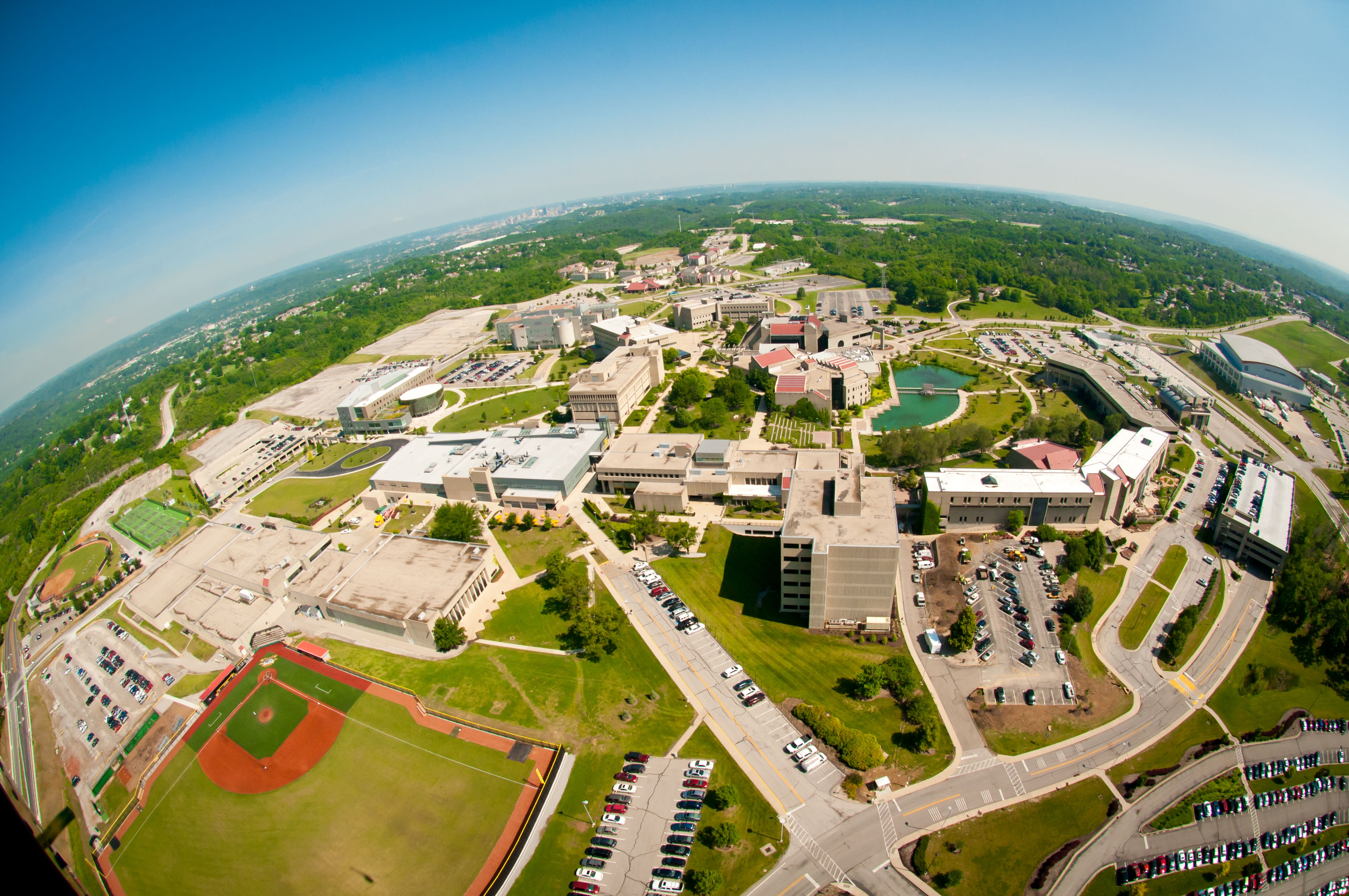 NKU Campus Aerial View