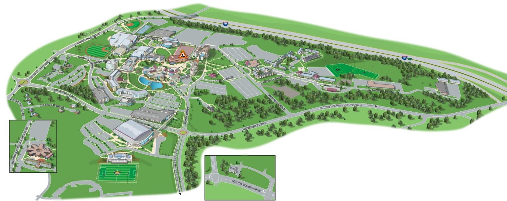 Campus Virtual Map 