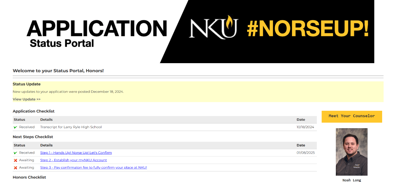 Landing Page for SLATE Status Page 