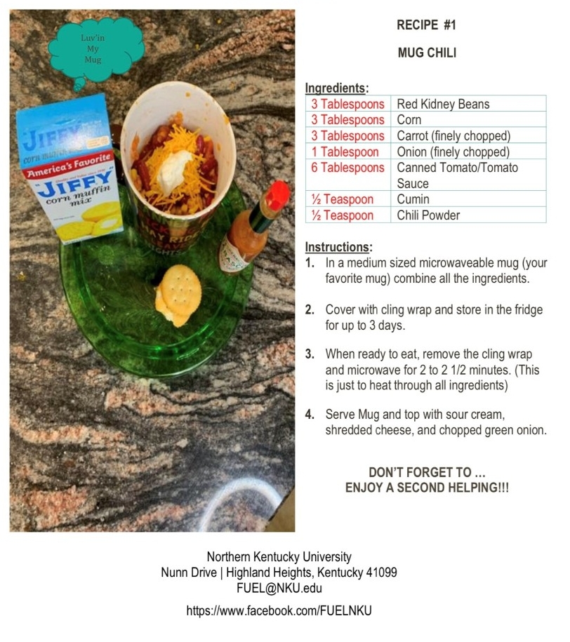 Mug Chili Recipe