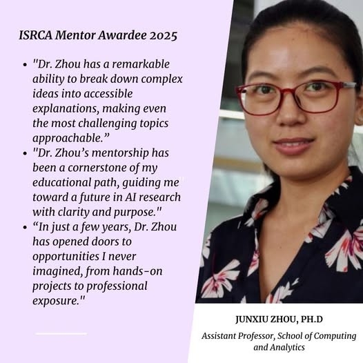 2024 ISRCA Faculty Award 