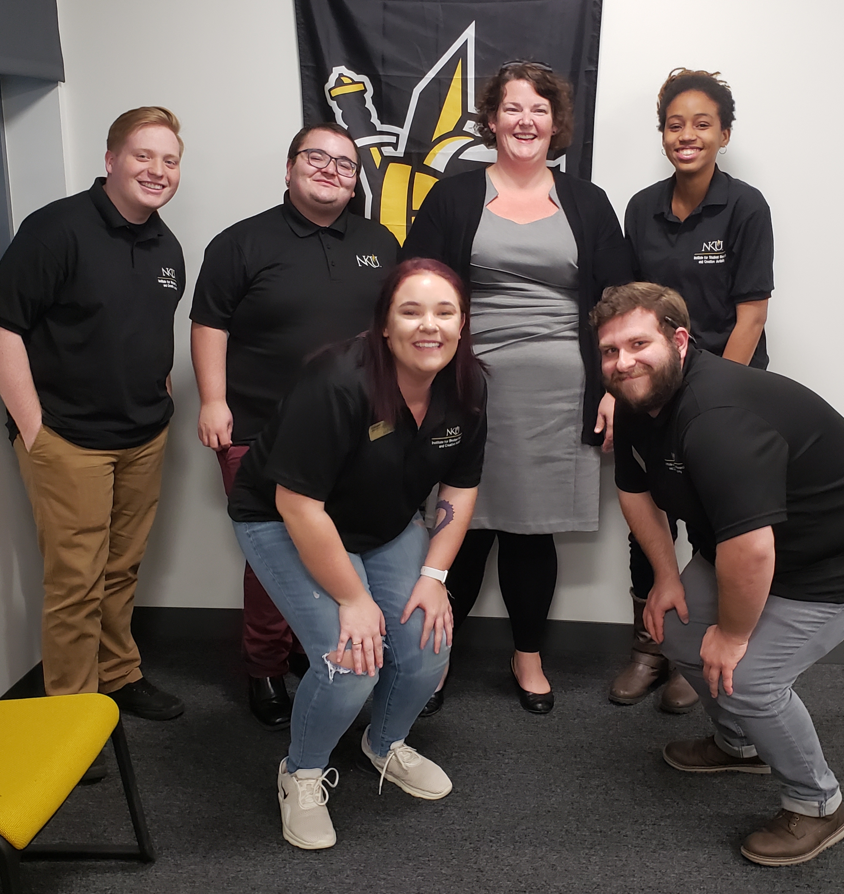 team picture at Fall event