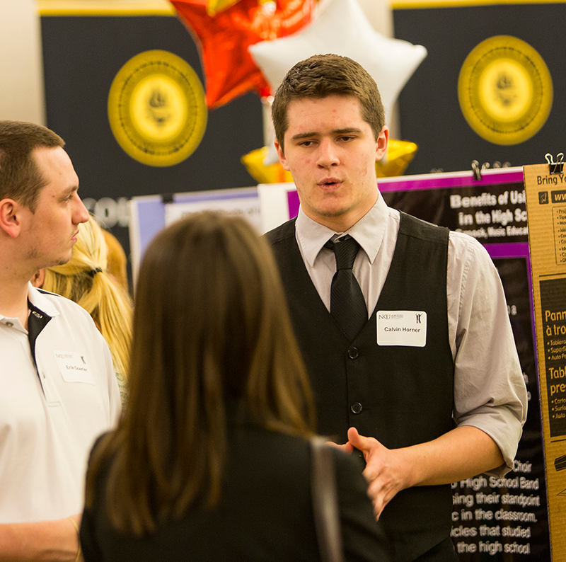 Students Presenting Celebration