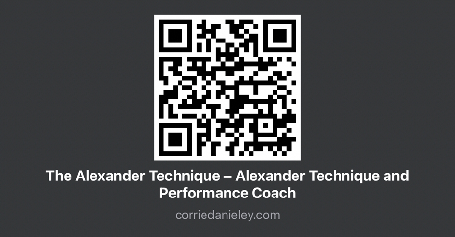 Alexander Technique QR code