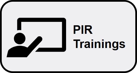 PIR Trainings
