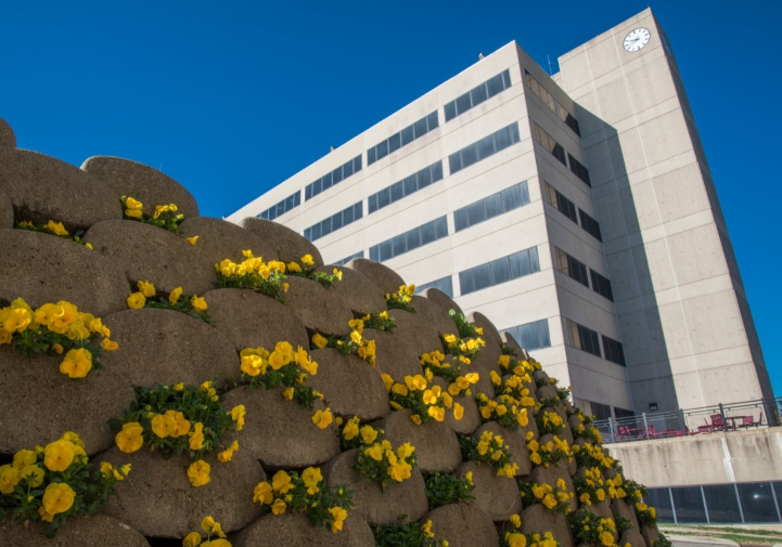 Lucas Administrative Center on NKU's campus.