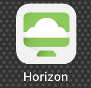 VMware Horizon Client app.