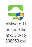 Windows VMware installation file.