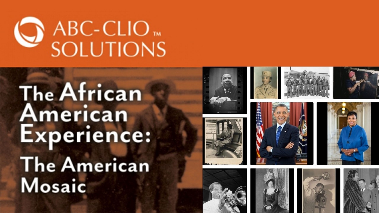 The African American Experience – New Resource!