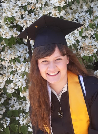 Photo: Sara Martin, Master of Social Work, Class of 2021, Faculty mentor: Dr. Suk-hee Kim)
