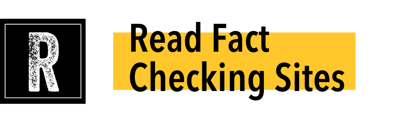 R for Read Fact Checking Sites