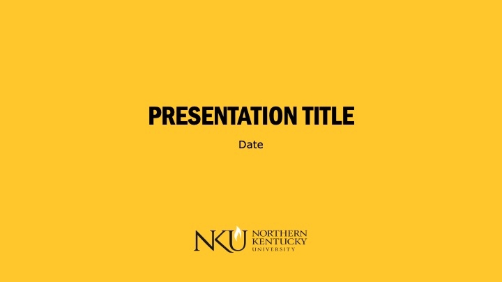 PowerPoint Template cover slide