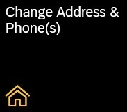 Change Address and Phone(s) tile in myNKU.