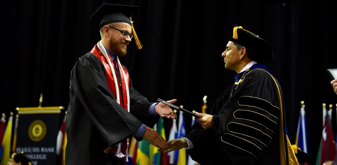 commencement shot