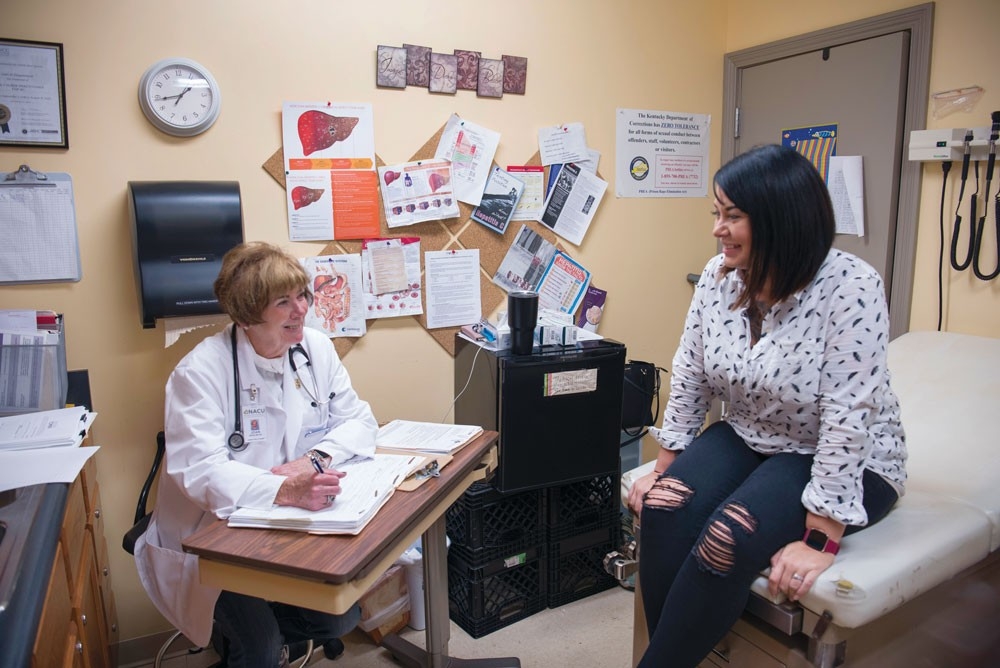 Joan Ziegelmeyer and Davita Riggs