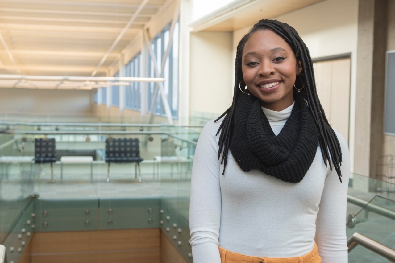 Sierra Newton, University Service Award winner