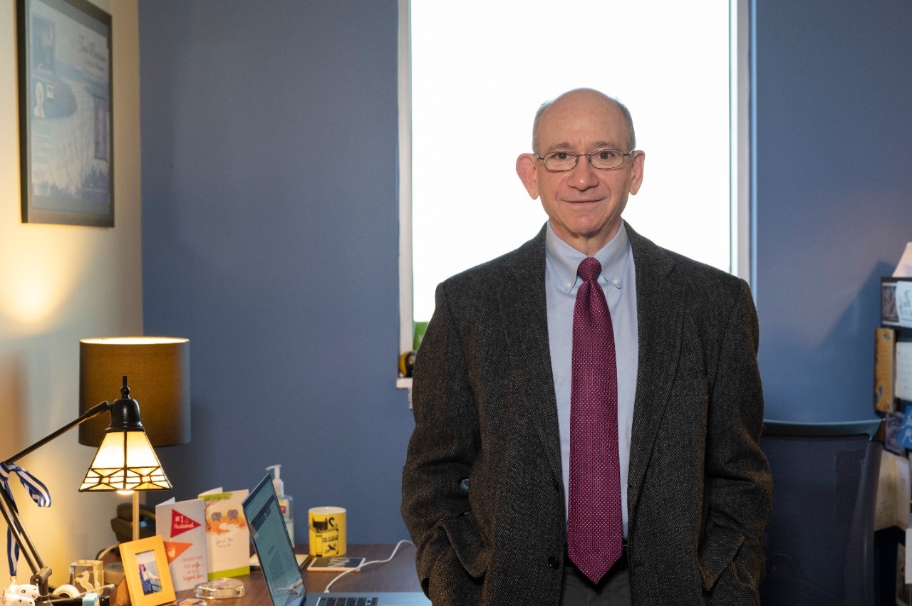 Portrait of Jonathan S. Cullick in his office