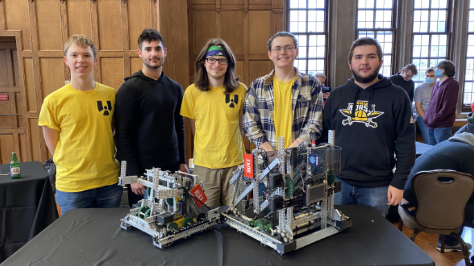 Left to Right: Ashton Davey, Eric Hansen, Spencer Yates, Ian Gentry and McKay Dunn