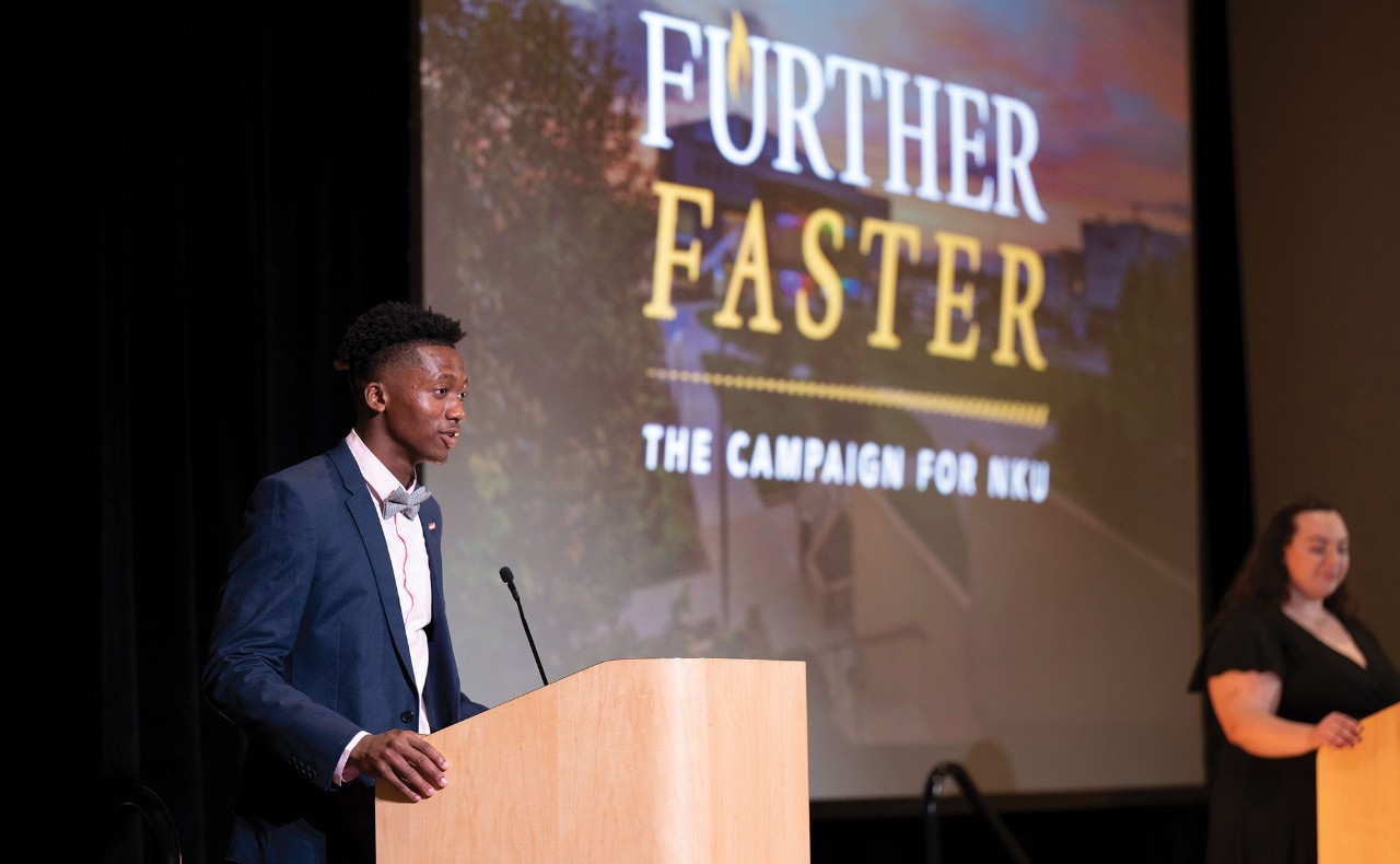 Speakers at Further, Faster event