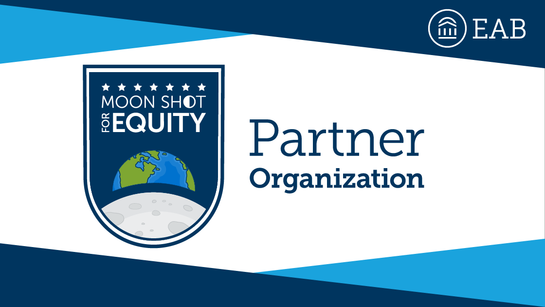 Moon Shot for Equity logo with Partner Organization
