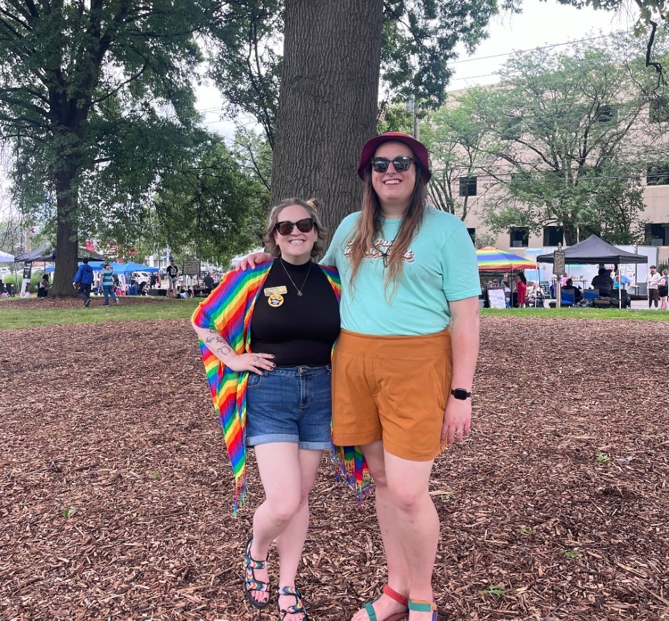 SAFE President and wife at NKY Pride 2024
