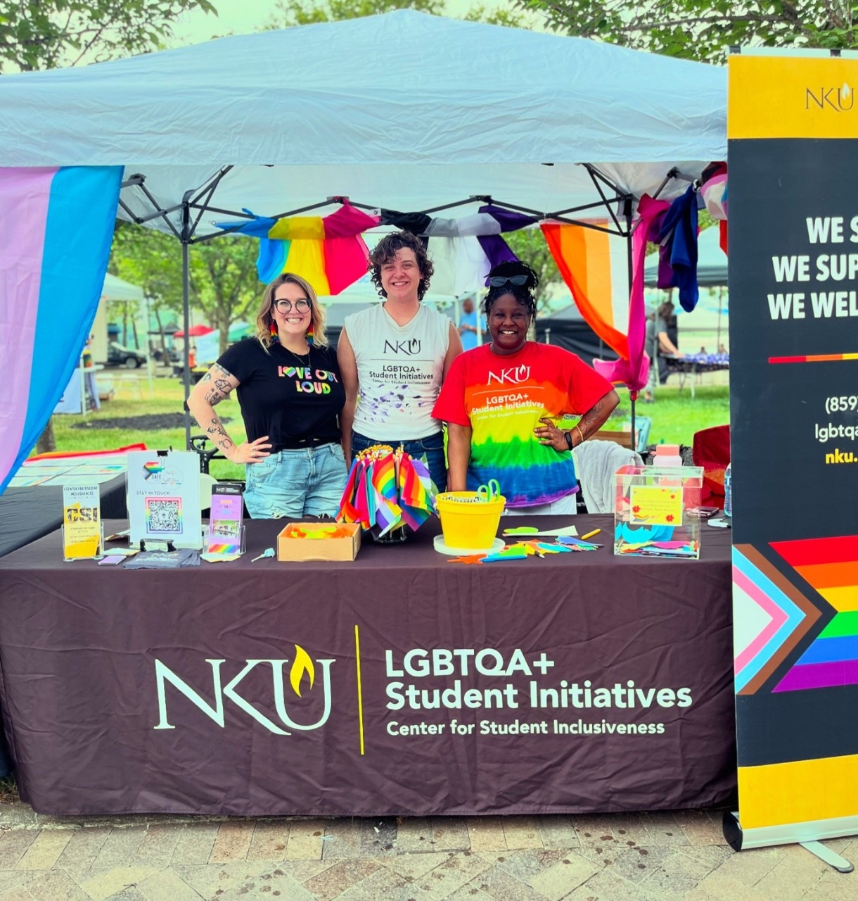 SAFE President and LGBTQA+ Director & KCC at Cincinnati Pride 2024