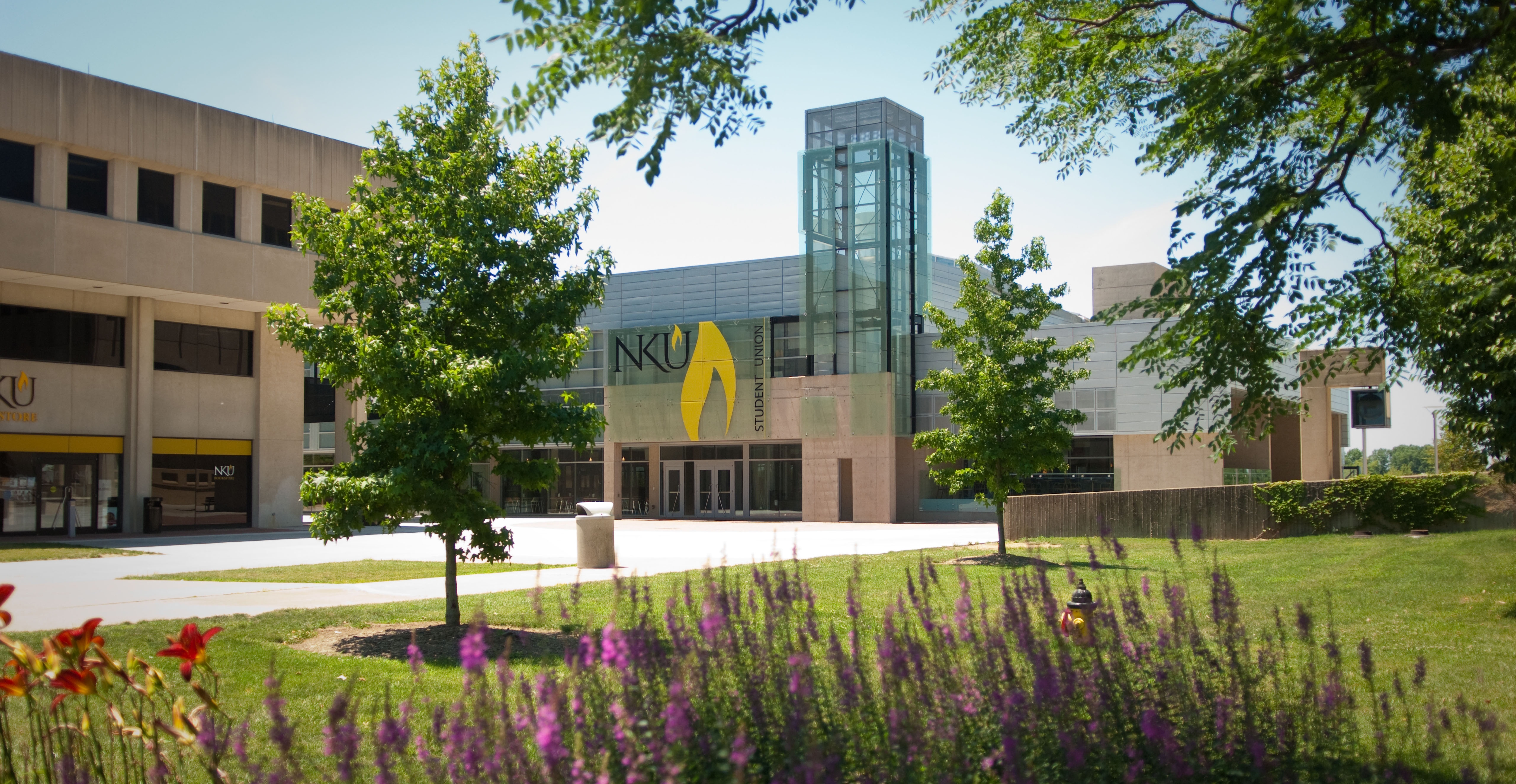 NKU Campus student union exterior