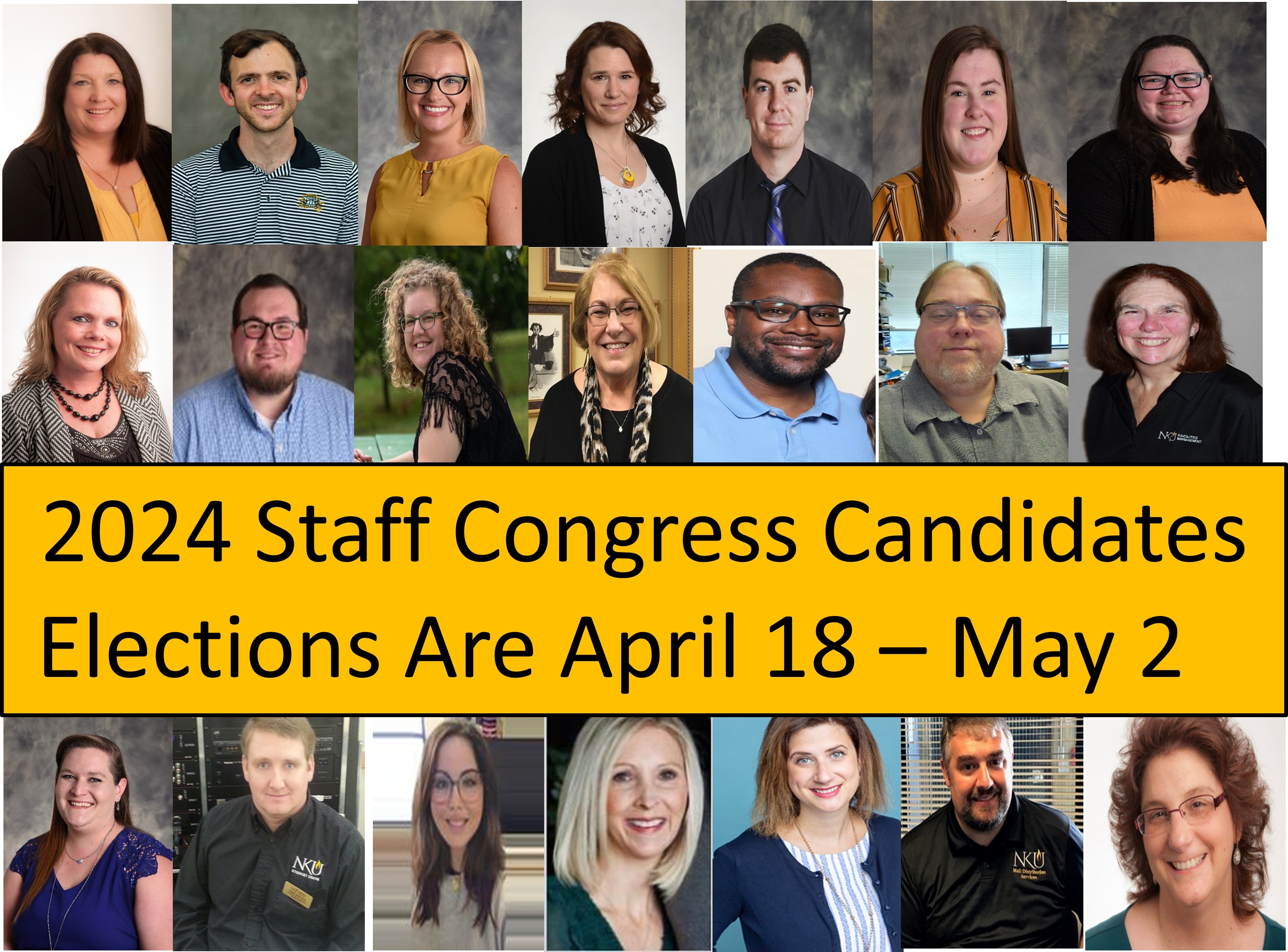 2022 Staff Congress Candidates