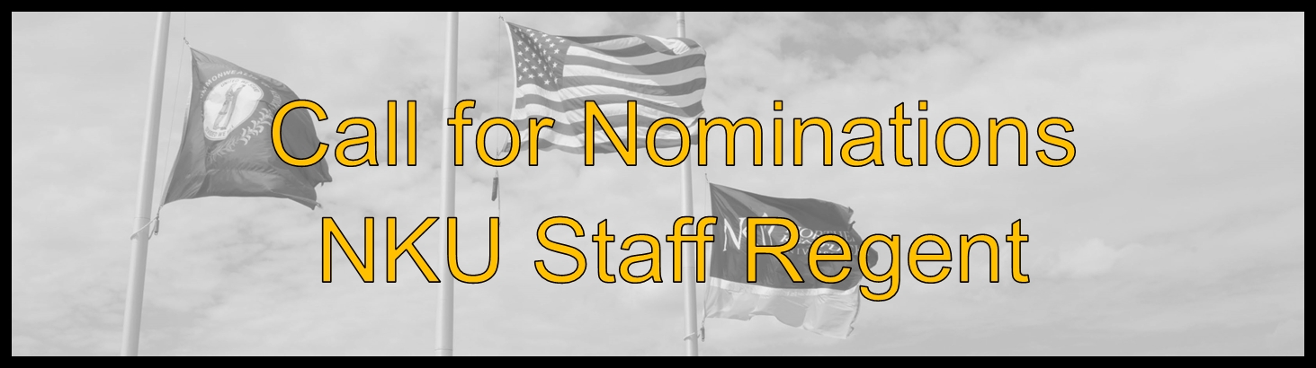Interim Staff Regent Nominations