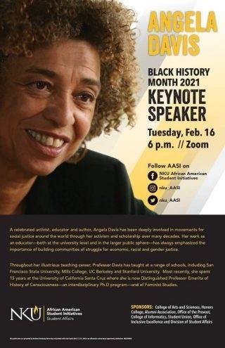 Black History Month Keynote Speaker Angela Davis