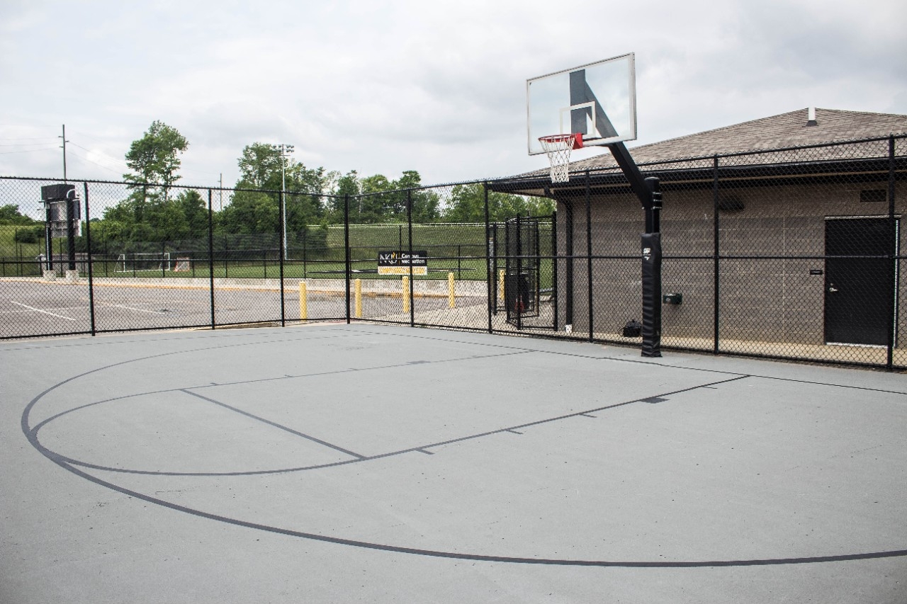 Basketball courts at Intramural Field Complex