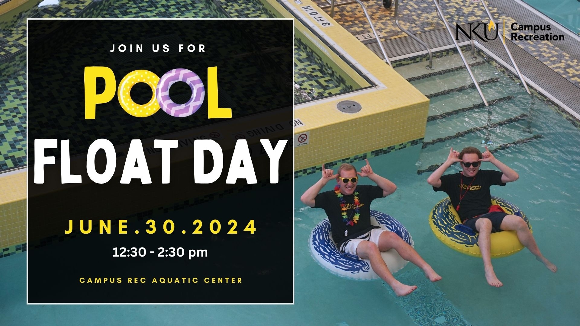 NKU Campus Rec Family Day - June 23 2024 from 12:30-2:30pm only